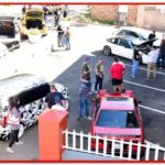 Vehicles on display at MotorChef Cafe Launch