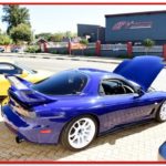 Mazda customised vehicles on show for the MotorChef Cafe Launch