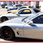Mazda customised vehicles on show for the MotorChef Cafe Launch