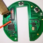 Mini Cooper PC board showing aerial at GP Motor Works