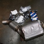 BMW X5 M5.0d F15 - new DPF unit and parts - at GP Motor Works