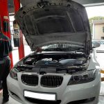 BMW 323i E90 facelift 2008 - engine compartment view - For sale at GP Motor Works
