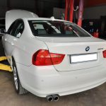 BMW 323i E90 facelift 2008 - rear angle view - For sale at GP Motor Works