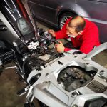 BMW R1200GS Motorcycle routine service at GP Motor Works