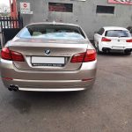 BMW 520i turbo recon, oil leak fixed and front & rear bumpers repaired resprayed by GP Motor Works