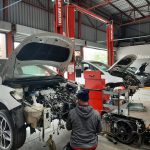 Kia Cerato Koup T GDI - 2nd hand engine being installed by GP Motor Works