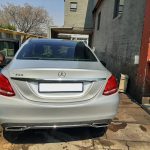 Mercedes Benz C200 205 rear bumper repaired at GP Motor Works