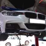 BMW 320i with 2 serious oil leaks repaired at GP Motor Works