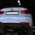 BMW 320i with 2 serious oil leaks repaired at GP Motor Works