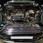Mini Cooper wiring being tested to diagnose why the engine is misfiring at GP Motor Works