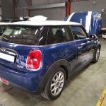 Mini Cooper being tested to diagnose why the engine is misfiring at GP Motor Works