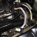 Mini Cooper wiring being tested to diagnose why the engine is misfiring at GP Motor Works