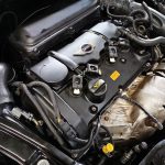 Mini Cooper S in at GP Motor Works for excessive smoking and engine noise - shows repairs on the engine complete
