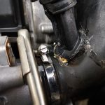 Mini Cooper S Countryman turbo intake pipe showing failed repair in at GP Motor Works
