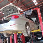 BMW 530d steering shudder & oil leak repaired by GP Motor Works