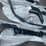 BMW M340i xDrive aftermarket carbon fibre spoiler kit unpacked at GP Motor Works