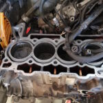 Mini Cooper S - engine misfire caused hole in the piston undergoing repair at GP Motor Works