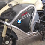 BMW F800 GS Motorcycle in at GP Motor Works because it was not starting & also needing a full service