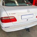 Mercedes Benz E320 having the airconditioner regassed with new refrigerant by GP Motor Works