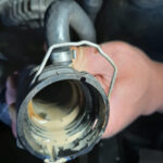 Mini Cooper S R56 oil and water mixed engine overheated in for repair at GP Motor Works