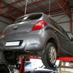Hyundai i20 1.6 in for new clutch, full service and repairs to wiring harness and new key fob at GP Motor Works