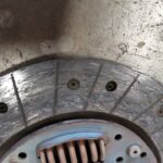 Old Hyundai i20 1.6 worn clutch showing extensive damage at GP Motor Works