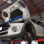 Mini Cooper undergoing clutch replacement at GP Motor Works