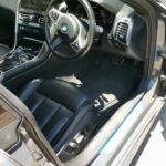 BMW M850 XDrive - car interior with damaged gear selector being replaced at GP Motor Works
