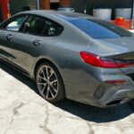 BMW M850 XDrive - damaged gear selector and cracked mag wheels being replaced at GP Motor Works
