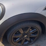 Mini Cooper - side view - car in for diagnosis of suspension knock at GP Motor Works