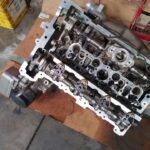 BMW 228i engine being rebuilt after collapsed pistons caused damage at GP Motor Works