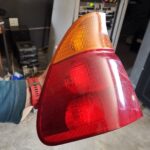 BMW X5 e53 tail light cluster yellow indicator - L - 2nd hand available at R800 from GP Motor Works